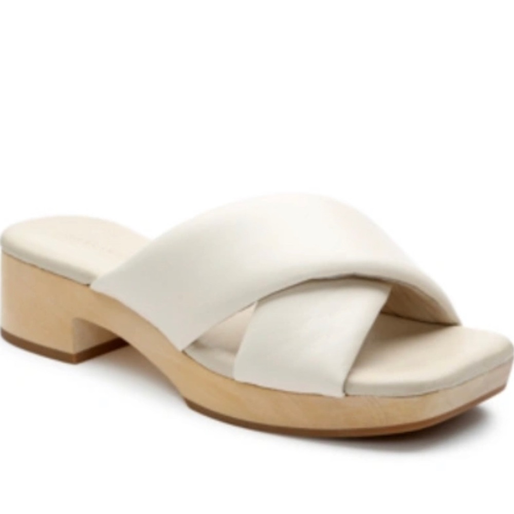 Sanctuary leather slides 9.5